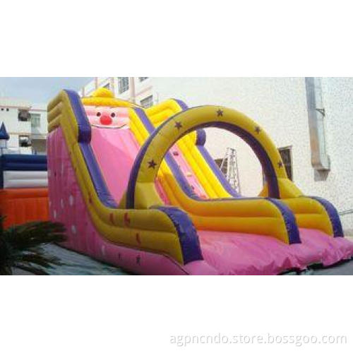 commercial inflatable slide for water park double water sli